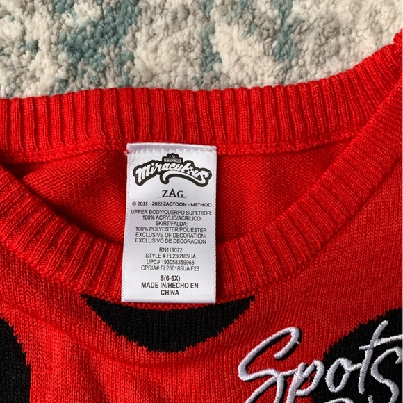 Lady Bug “Miraculous” child 6 - 6x dress - New - Picture 3 of 5